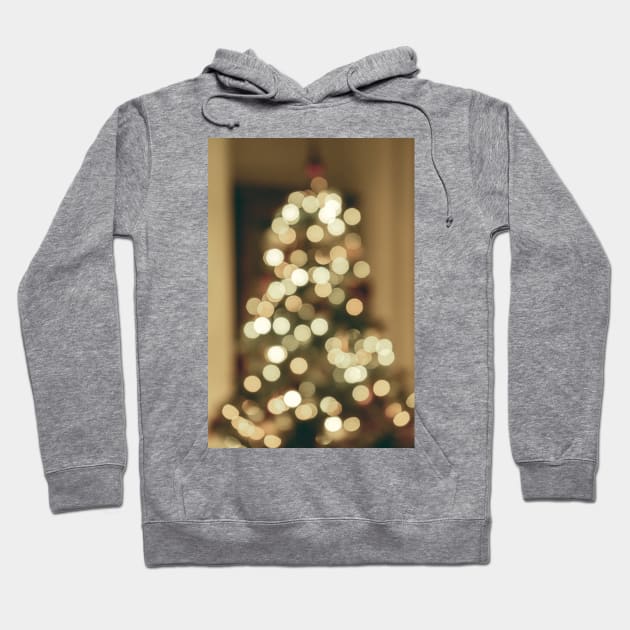 Christmas Tree Lights Hoodie by Luigi Veggetti